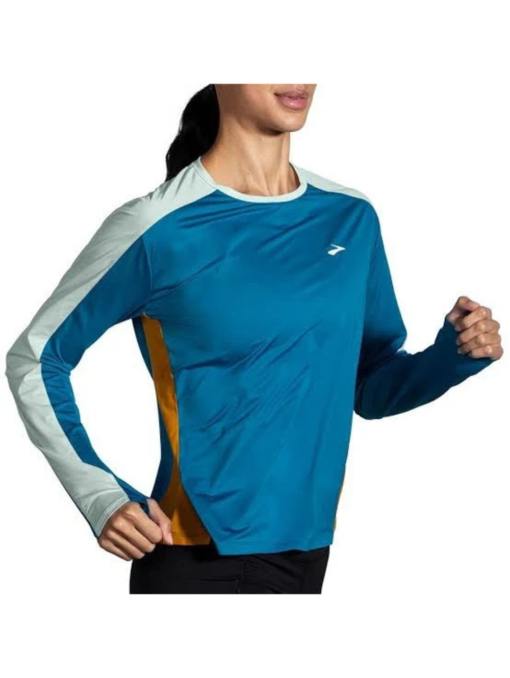 Brooks Women's Sprint Free Long Sleeve Running Shirt - Picture 8 of 8
